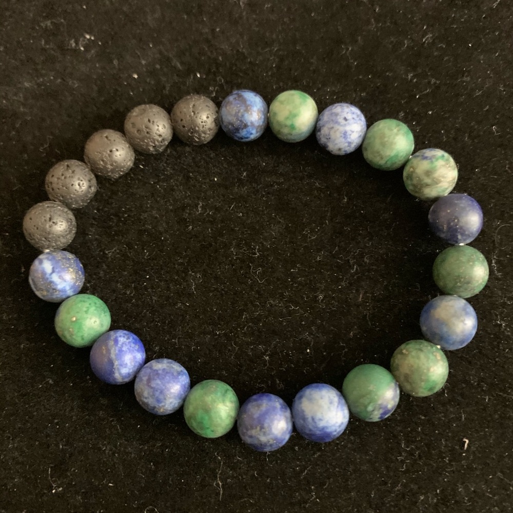 Bracelet Lava Stone - Picture 2 of 3